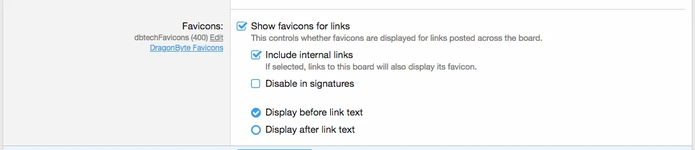XF2 Addon [DBTech] DragonByte Favicons | NullForums