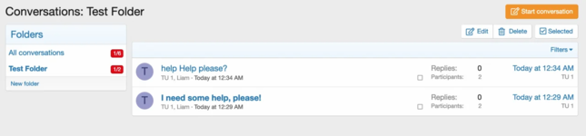 XF2 Addon [Liam W.] Conversation Folders | NullForums