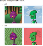 Examples of backgrounds for avatars.png