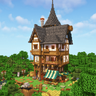 ⚒️ Anvilstead - Blacksmith's House by EcoSMP (Java & Bedrock & Schematic & Litematic)