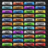 Blocks - [HQ] Forum Rank Tags Pack // 44 HQ PNG files // For Xenforo & Enjin