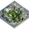 Download Sekanterra - Mountain Surrounded Island (Download, 2k, 1.18+, Java & Bedrock, Multibiome) for free