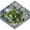 Download Sekanterra - Mountain Surrounded Island (Download, 2k, 1.18+, Java & Bedrock, Multibiome) for free