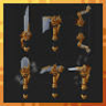 Download Animated Steampunk Tools & Weapon Set for free