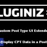 Custom Post Type UI Extended v1.7.0