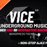 Vice: Underground Music Elementor WordPress Theme