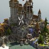 Medieval Castle Island Hub, Spawn 150x150 [4.99] (MC 1.8 to latest)