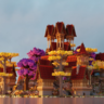 Download [Lobby] Fantasy Minecraft Island Lobby for free
