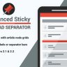 Download [OzzModz] Advanced Sticky Thread Separator for free