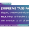 SUPREME-TAGS PACK | 200 Premade Tags