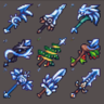 Download Frost Weapons pack for Christmas for free