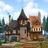 Download [MrMatt] Fantasy Medieval House for free