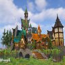 Download [MrMatt] Fantasy Minecraft Village for free
