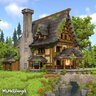 Download [MrMatt] Overgrown Medieval House for free