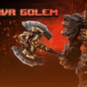 Download Lava Golem (With Animations) for free