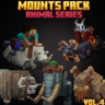 Download Mounts pack animal series vol.4 for free
