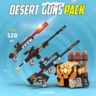 Download Desert guns Pack for free