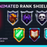 Download ANIMATED 9+ Shield rank icons for free