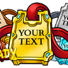 21 Customizable Name Tag Rank Icons