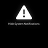 (DB) Hide System Notifications