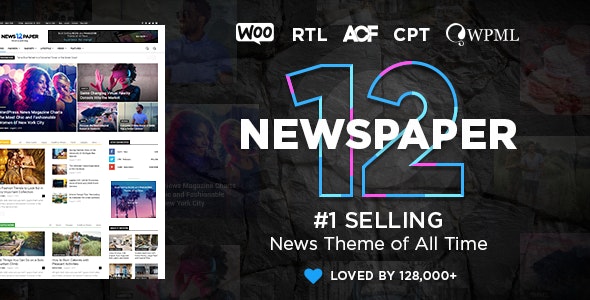 Newspaper - News & WooCommerce WordPress Theme - News / Editorial Blog / Magazine